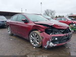 2015 Chrysler 200 S Maroon vin: 1C3CCCDG7FN523190