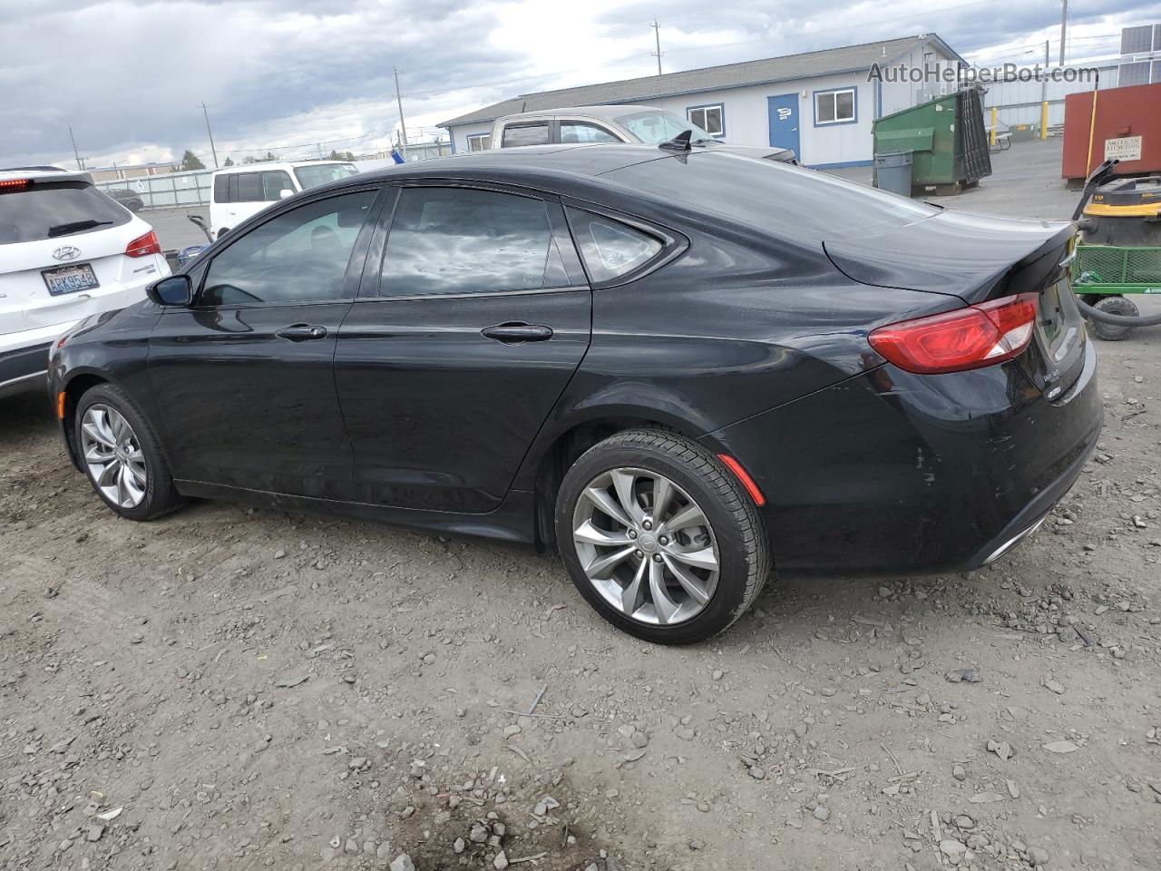 2015 Chrysler 200 S Black vin: 1C3CCCDG7FN664776