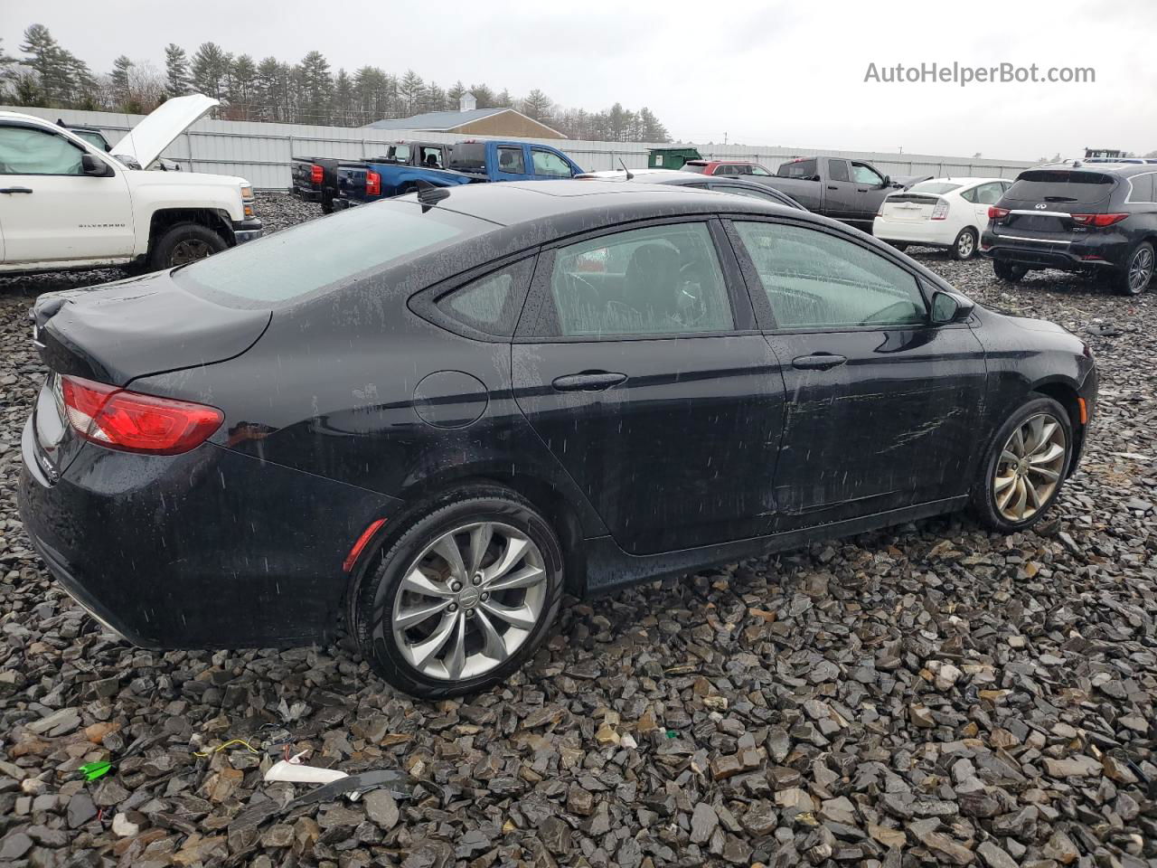 2016 Chrysler 200 S Black vin: 1C3CCCDG6GN176355