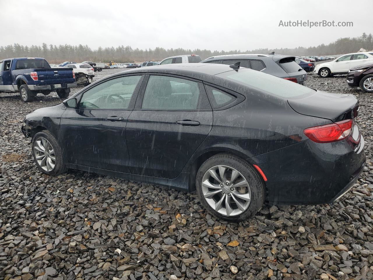 2016 Chrysler 200 S Black vin: 1C3CCCDG6GN176355