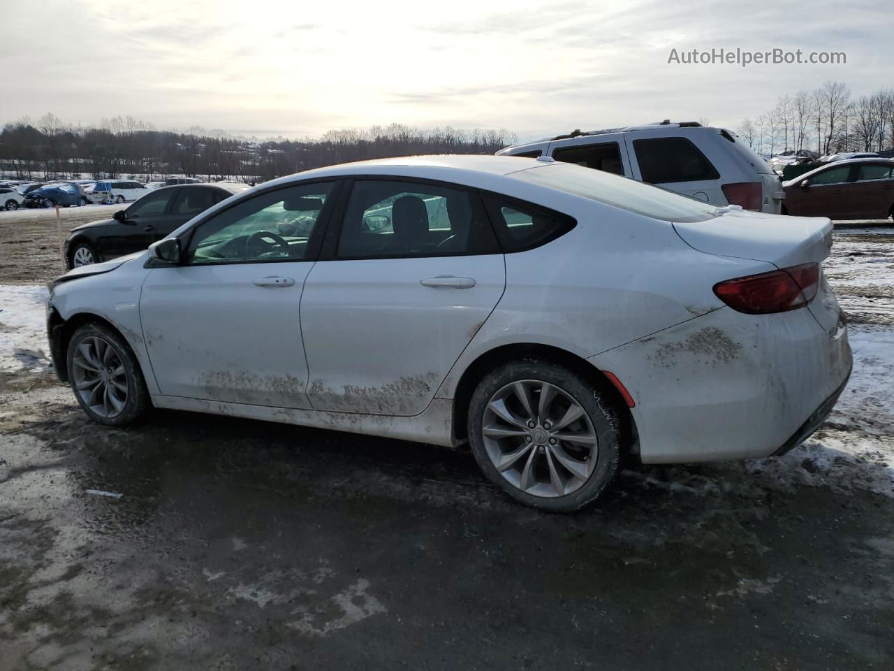 2016 Chrysler 200 S White vin: 1C3CCCDG8GN196736