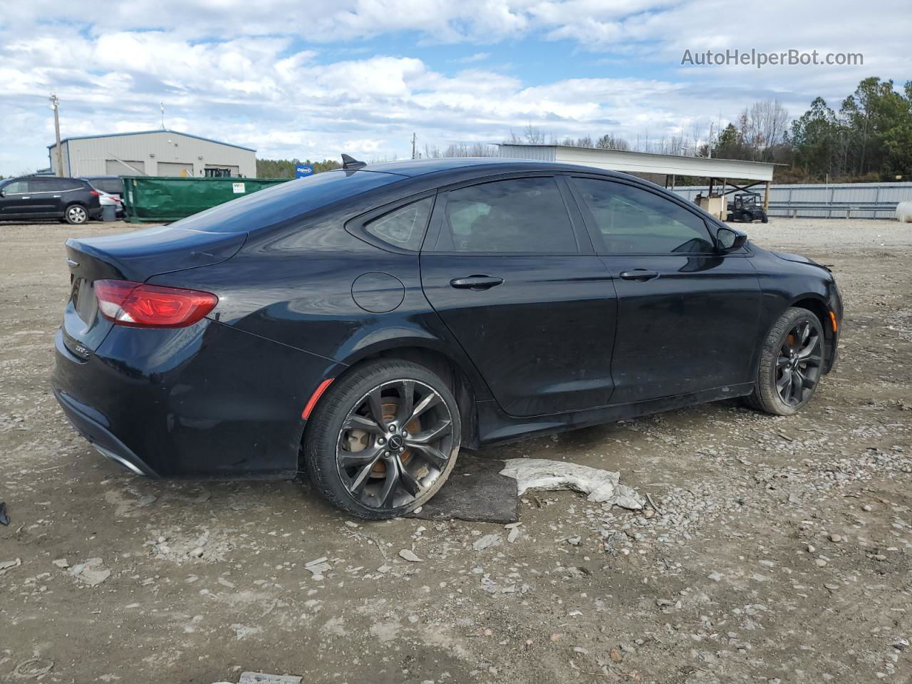 2015 Chrysler 200 S Black vin: 1C3CCCDG9FN549175