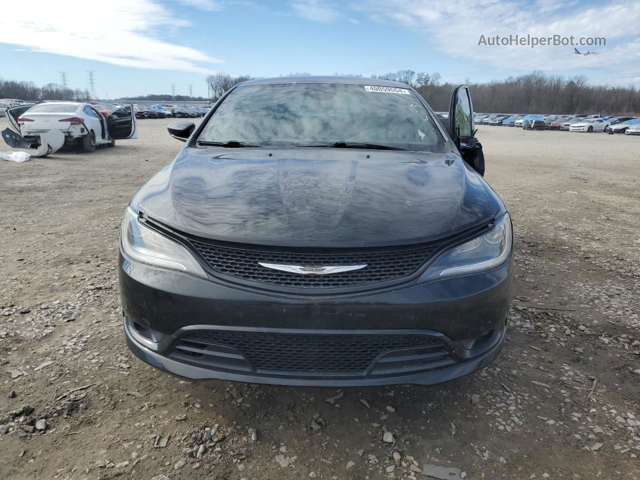 2015 Chrysler 200 S Black vin: 1C3CCCDG9FN549175