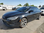 2015 Chrysler 200 S Black vin: 1C3CCCDG9FN589322