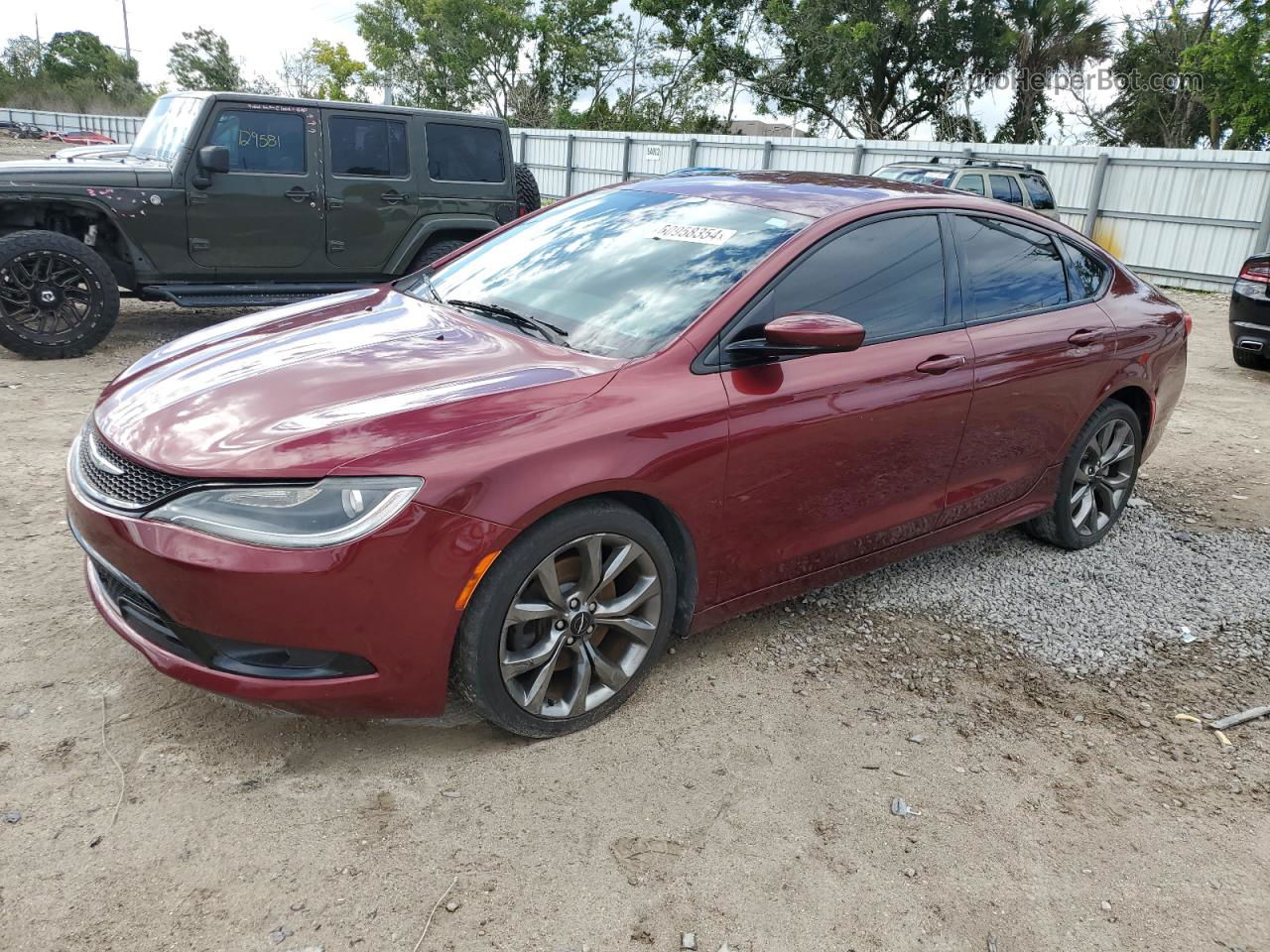 2015 Chrysler 200 S Red vin: 1C3CCCDG9FN678551