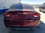 2016 Chrysler 200 C Red vin: 1C3CCCEG0GN105537