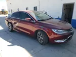 2016 Chrysler 200 C Red vin: 1C3CCCEG0GN105537