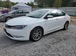 2015 Chrysler 200 C White vin: 1C3CCCEG1FN514631