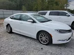 2015 Chrysler 200 C Белый vin: 1C3CCCEG1FN514631