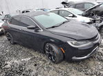 2015 Chrysler 200 C Black vin: 1C3CCCEG2FN530708