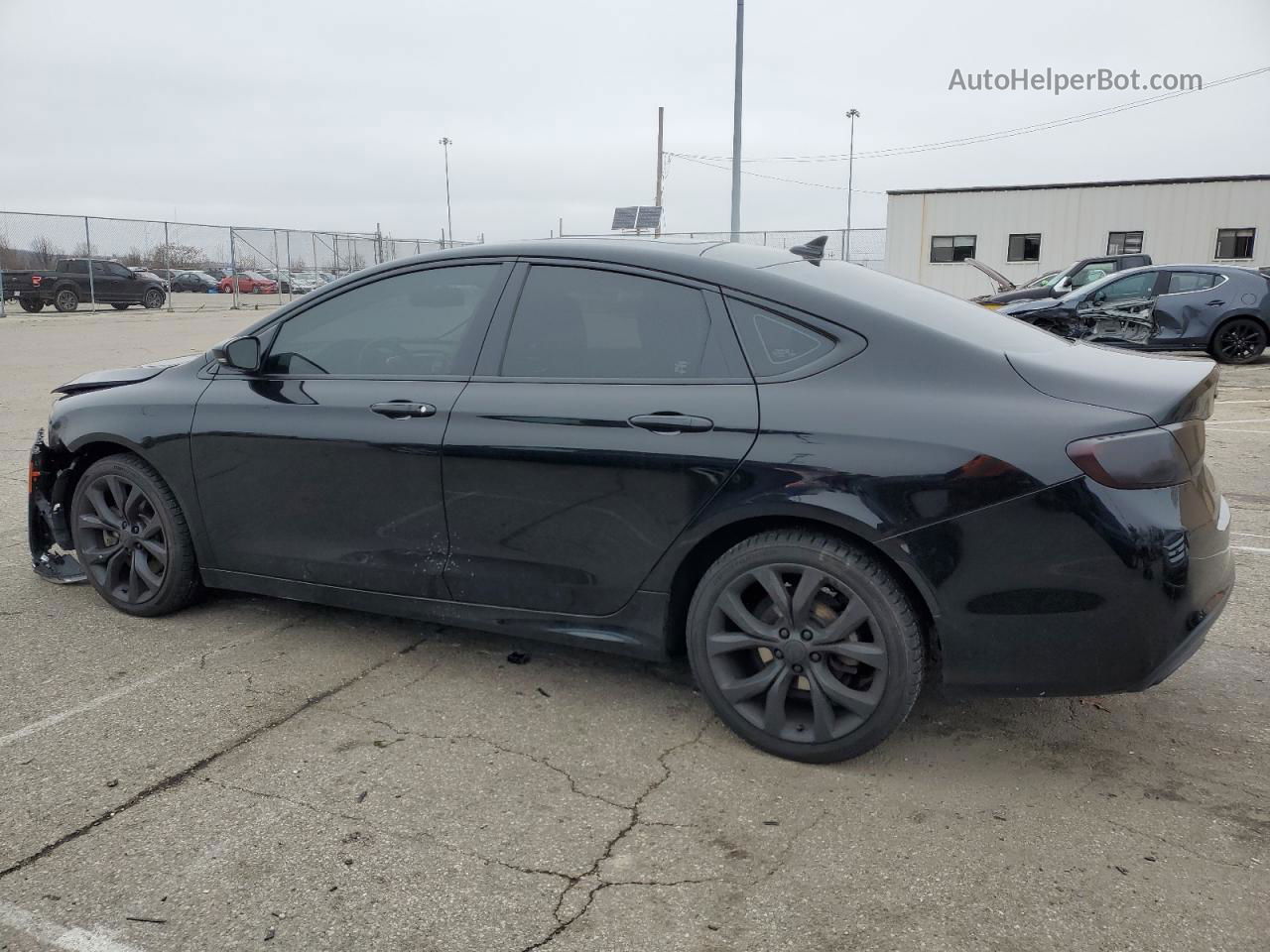 2015 Chrysler 200 C Черный vin: 1C3CCCEG2FN620506