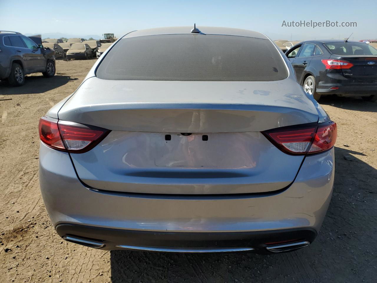 2015 Chrysler 200 C Серебряный vin: 1C3CCCEG2FN624250