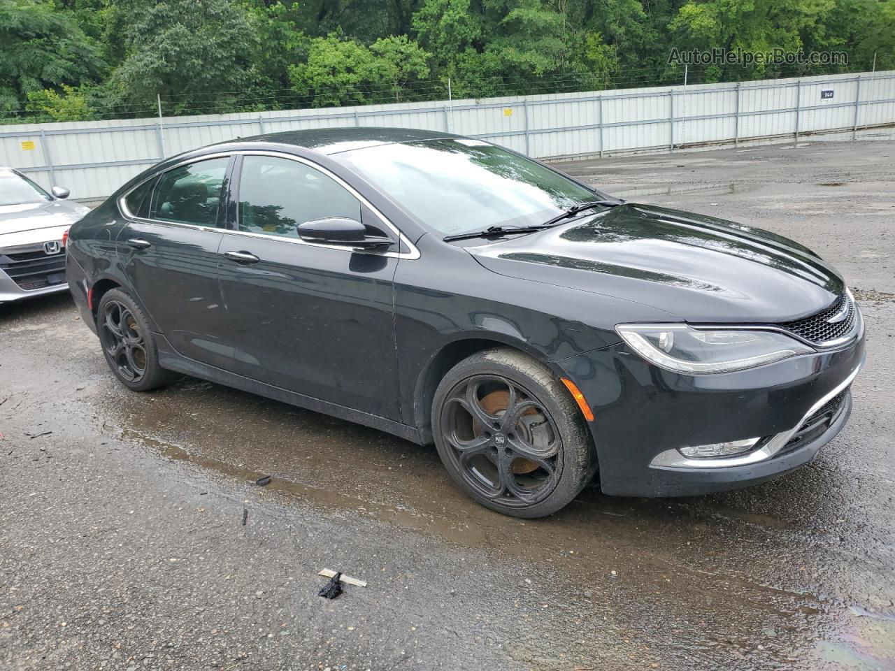 2016 Chrysler 200 C Black vin: 1C3CCCEG4GN147967