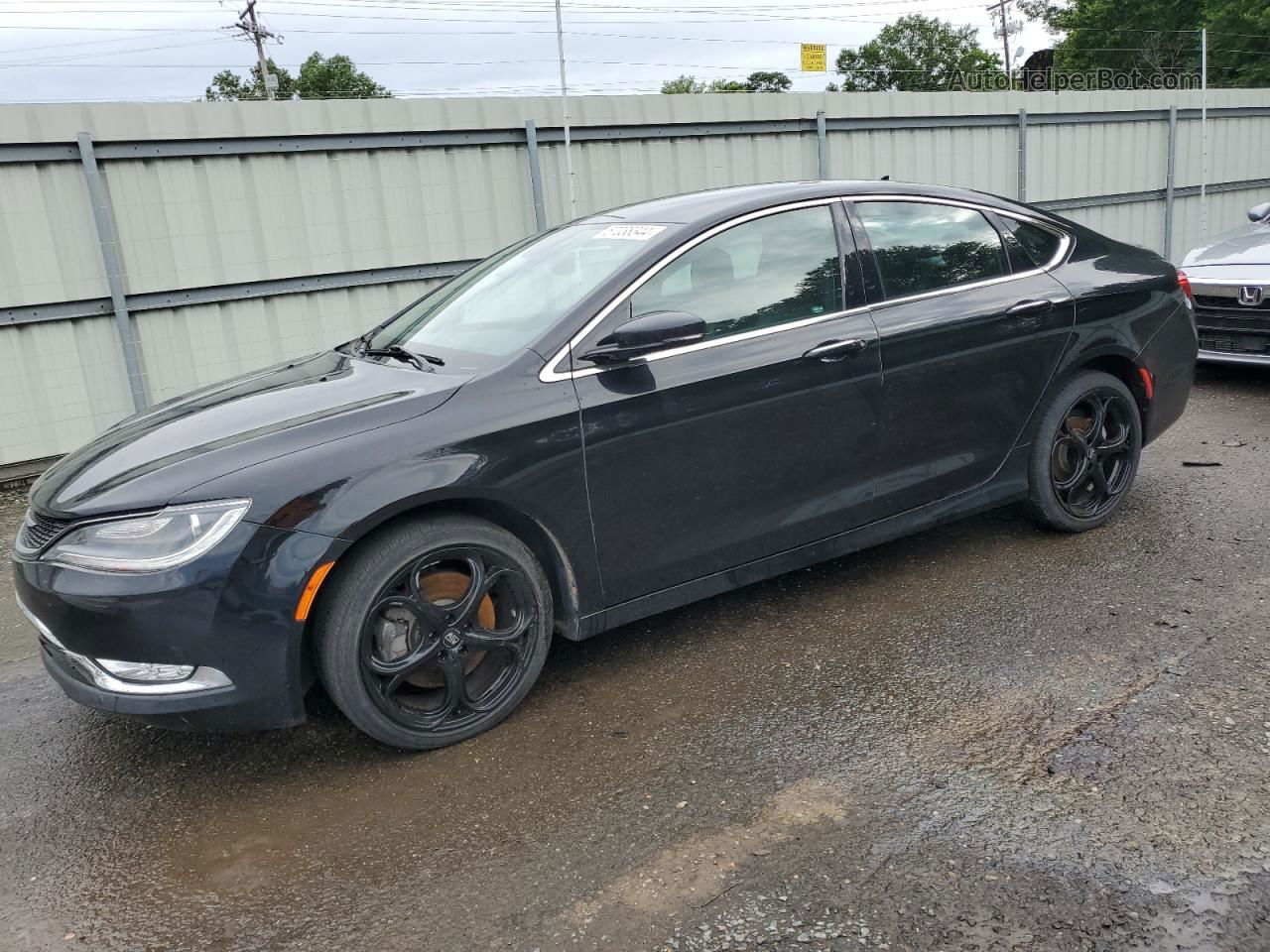 2016 Chrysler 200 C Black vin: 1C3CCCEG4GN147967