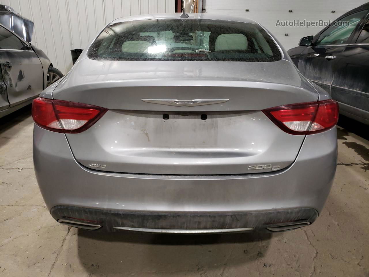 2015 Chrysler 200 C Silver vin: 1C3CCCEG5FN512476