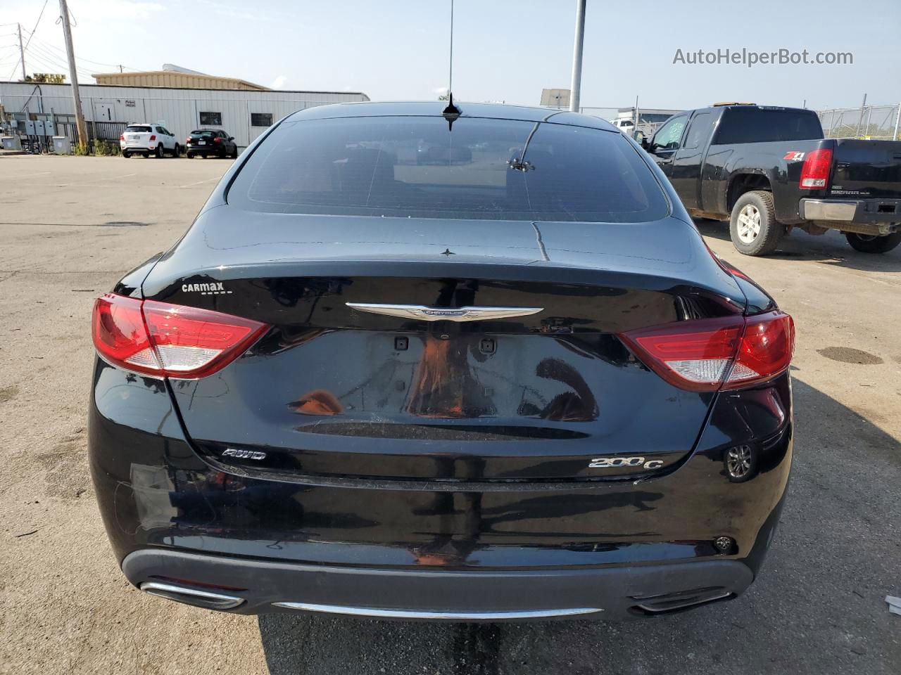 2016 Chrysler 200 C Black vin: 1C3CCCEG5GN135746