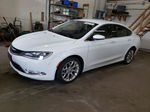 2015 Chrysler 200 C White vin: 1C3CCCEG6FN558043