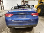 2015 Chrysler 200 C Blue vin: 1C3CCCEG7FN512446