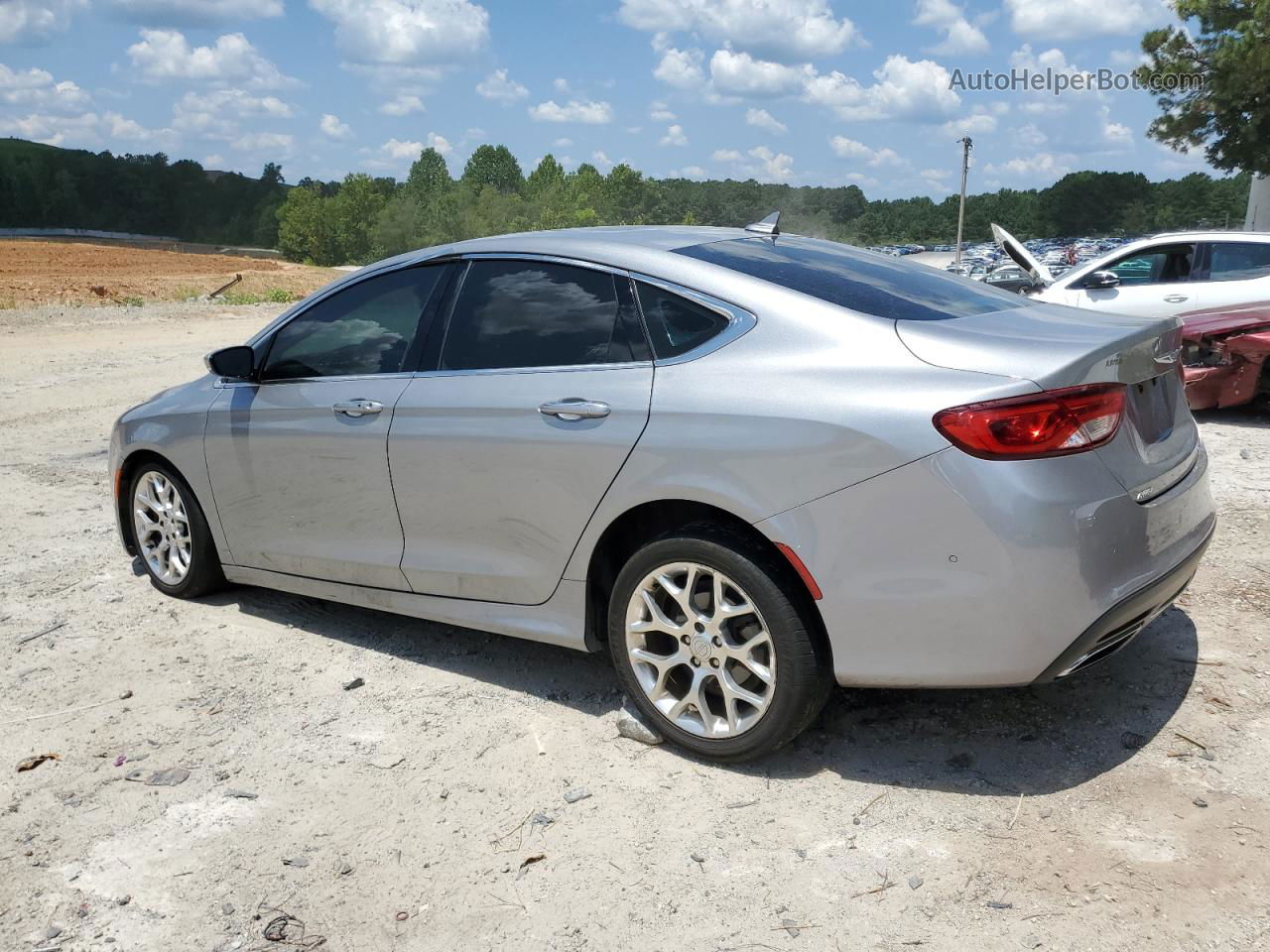 2015 Chrysler 200 C Silver vin: 1C3CCCEG7FN598129