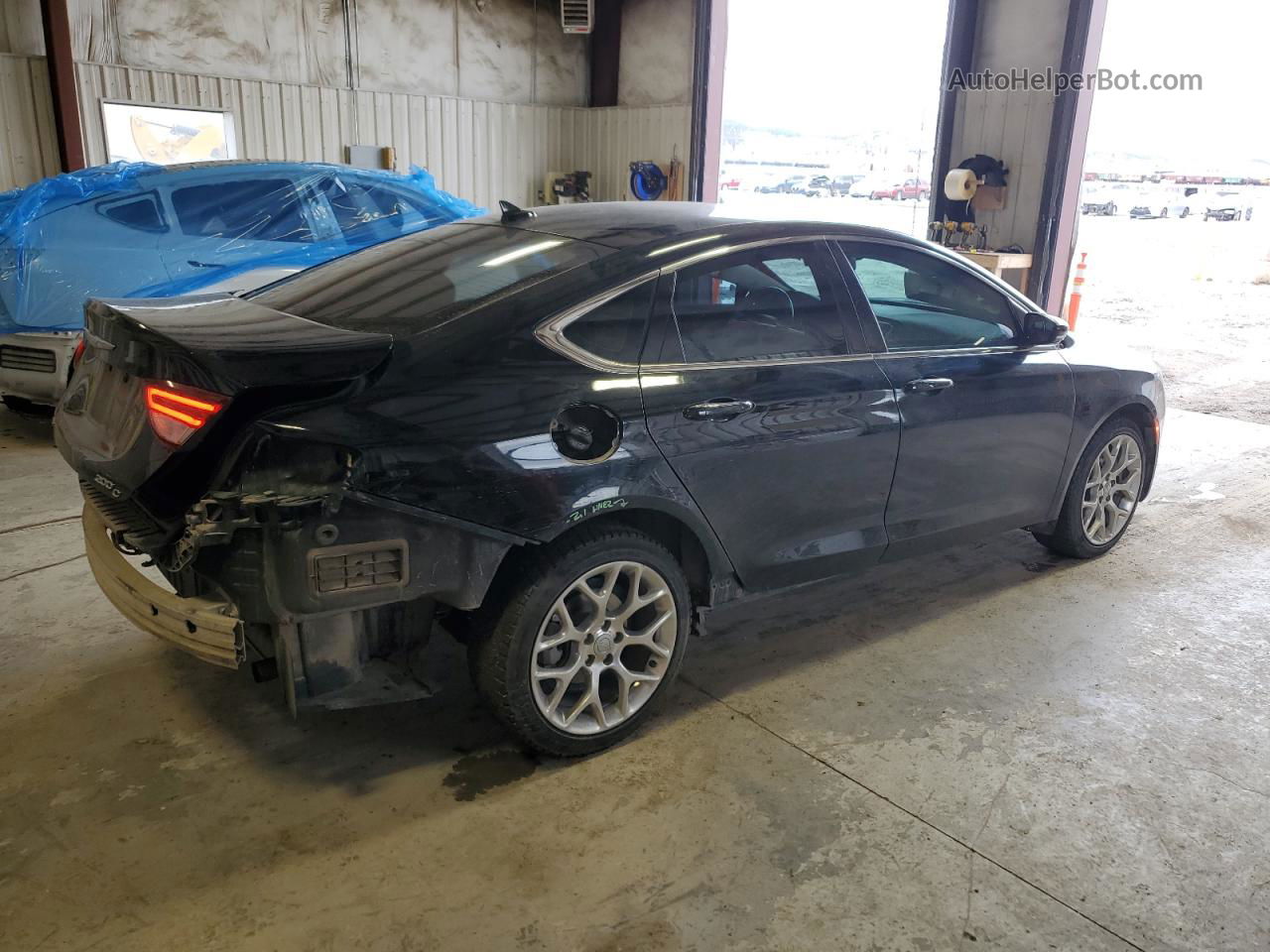 2015 Chrysler 200 C Black vin: 1C3CCCEG9FN512500