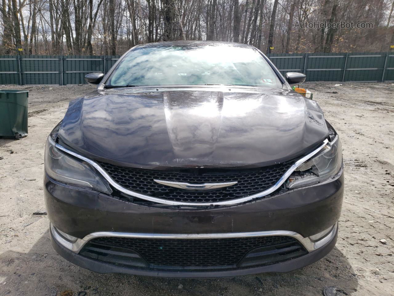 2015 Chrysler 200 C Черный vin: 1C3CCCEGXFN630121