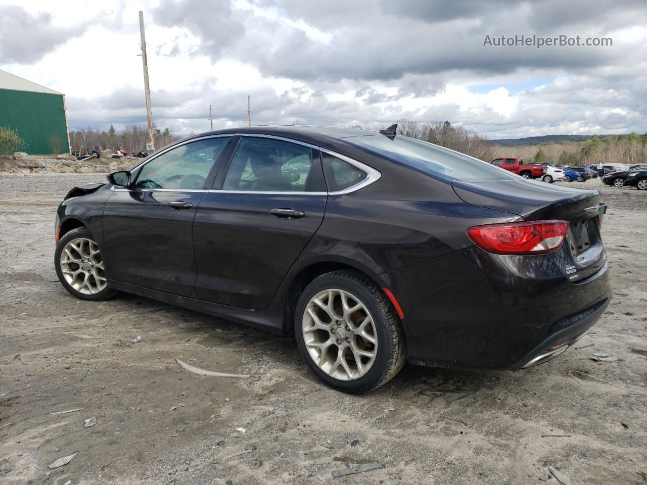 2015 Chrysler 200 C Черный vin: 1C3CCCEGXFN630121