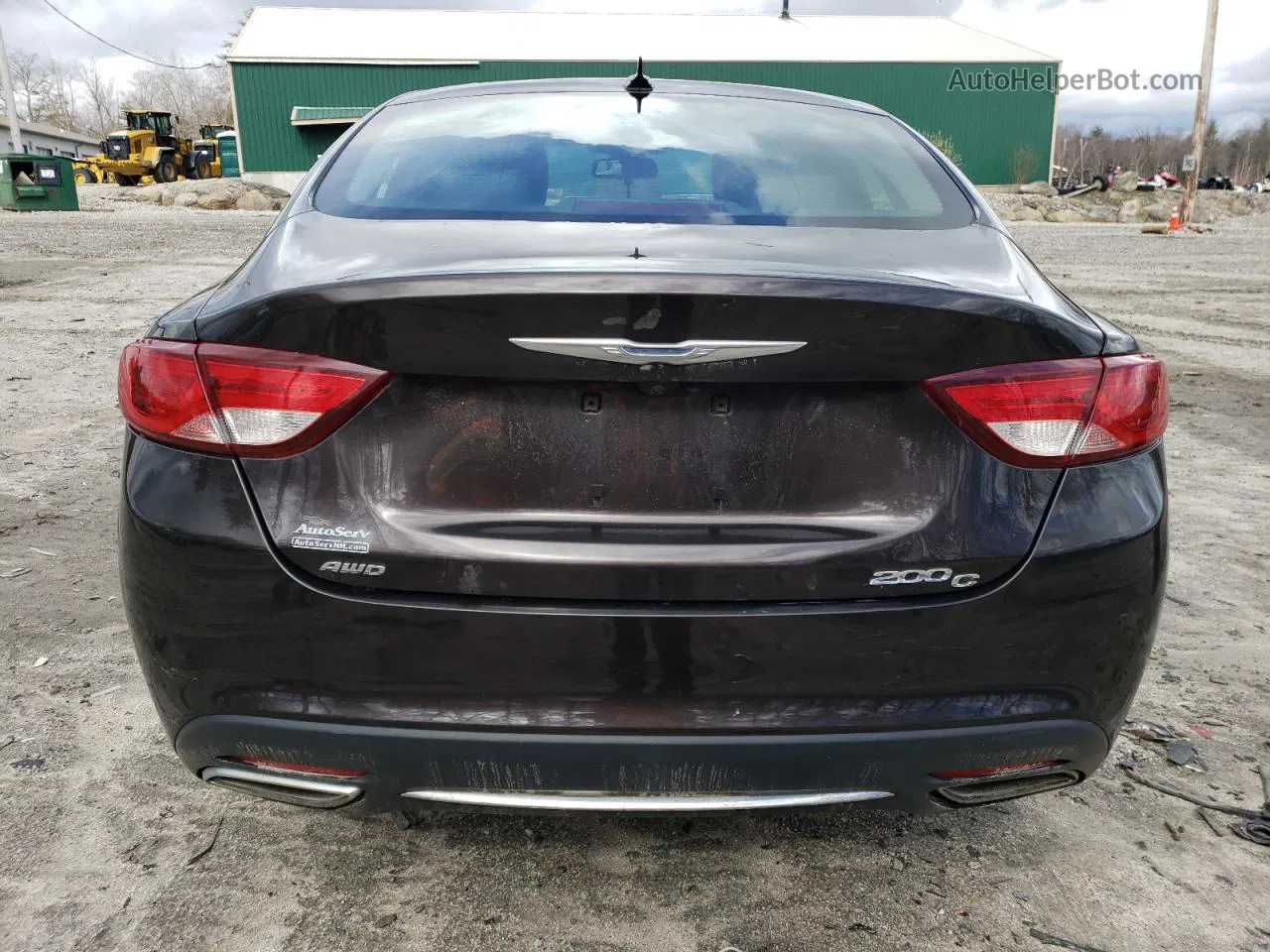 2015 Chrysler 200 C Black vin: 1C3CCCEGXFN630121