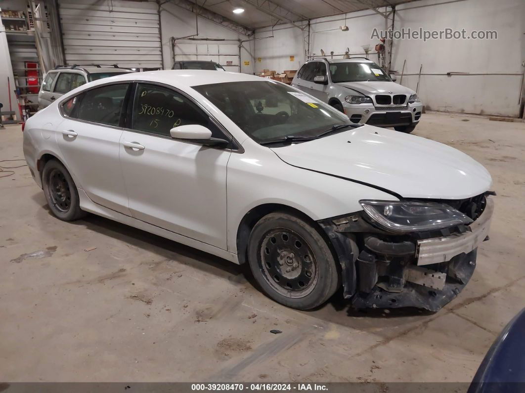 2015 Chrysler 200 Lx Silver vin: 1C3CCCFB0FN560874