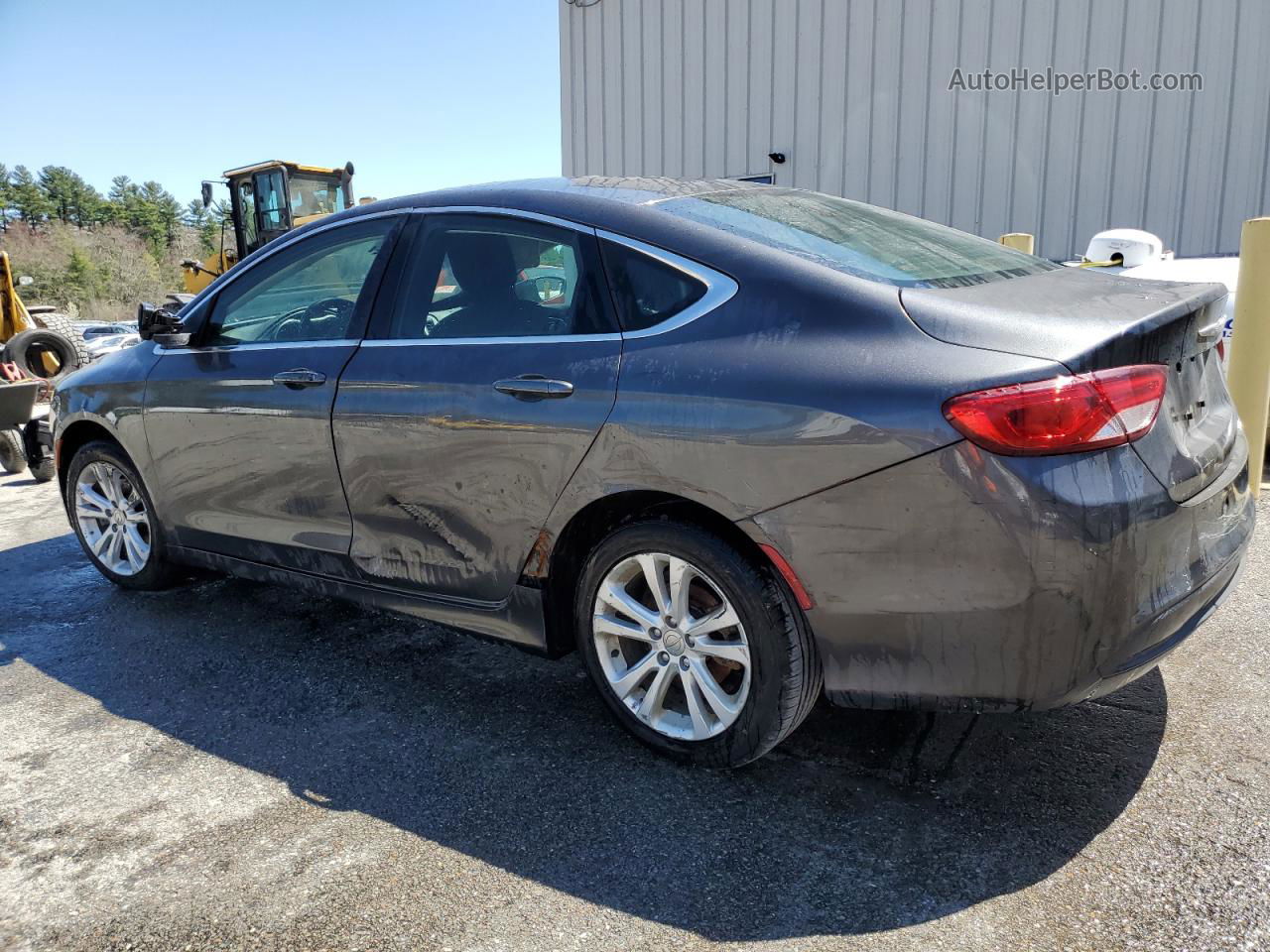 2017 Chrysler 200 Lx Gray vin: 1C3CCCFB0HN501892