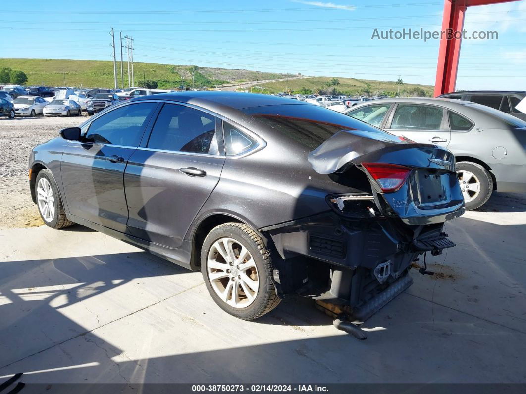 2017 Chrysler 200 Touring Gray vin: 1C3CCCFB0HN510222