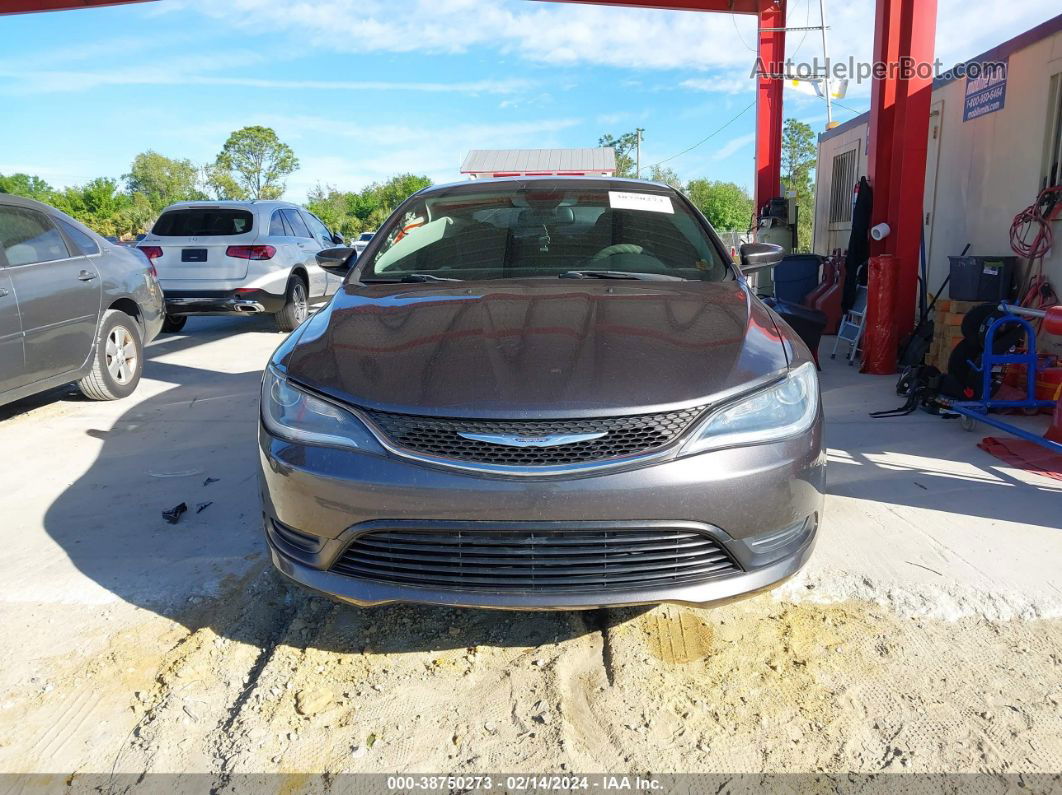 2017 Chrysler 200 Touring Gray vin: 1C3CCCFB0HN510222