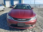 2016 Chrysler 200 Lx Burgundy vin: 1C3CCCFB1GN122298