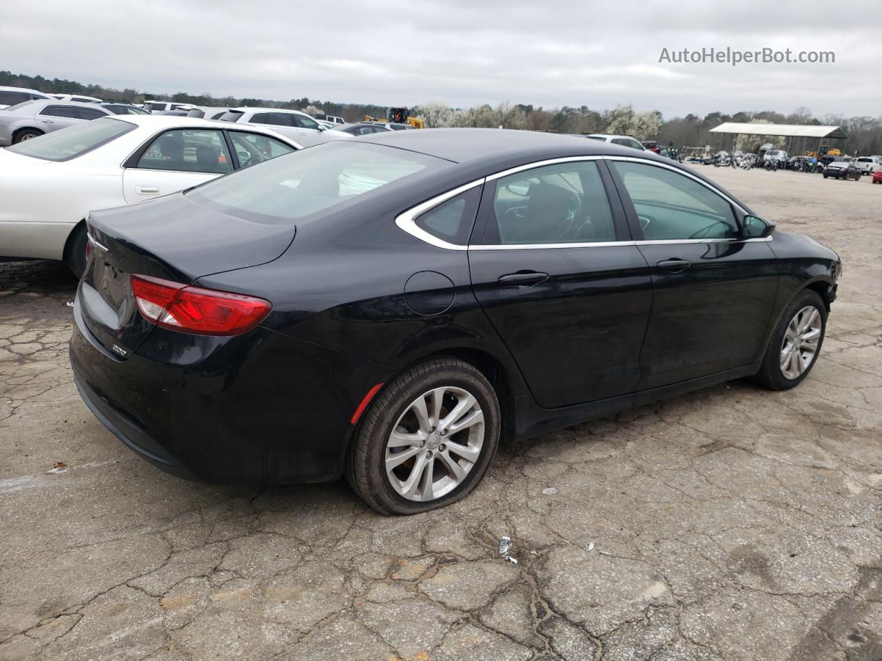 2016 Chrysler 200 Lx Black vin: 1C3CCCFB1GN182131