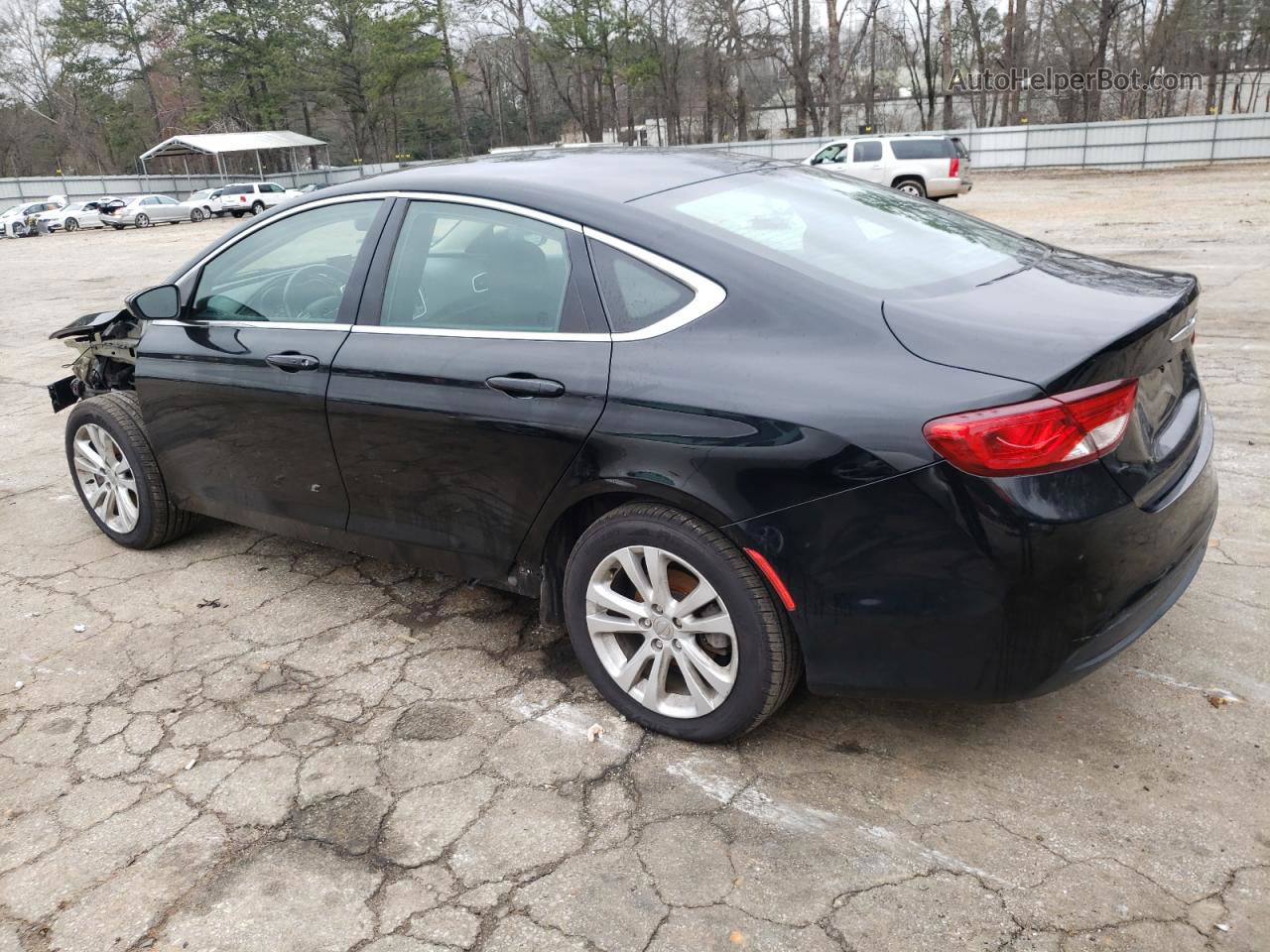 2016 Chrysler 200 Lx Black vin: 1C3CCCFB1GN182131