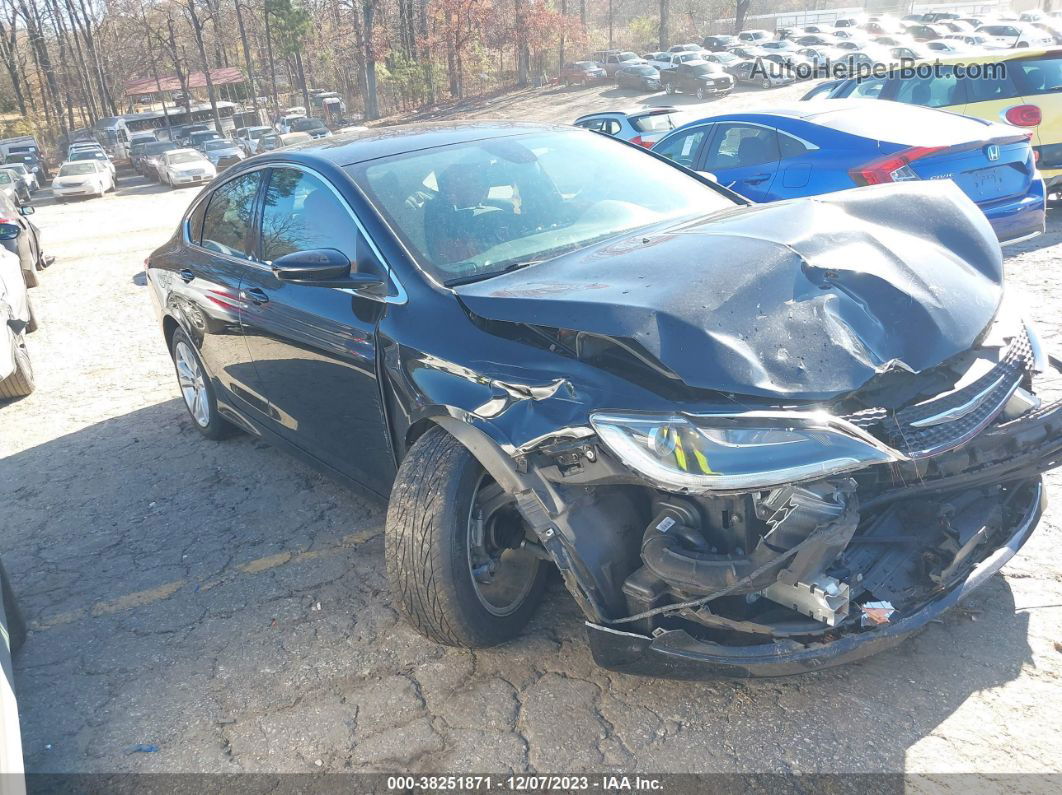 2017 Chrysler 200 Touring Black vin: 1C3CCCFB1HN500766