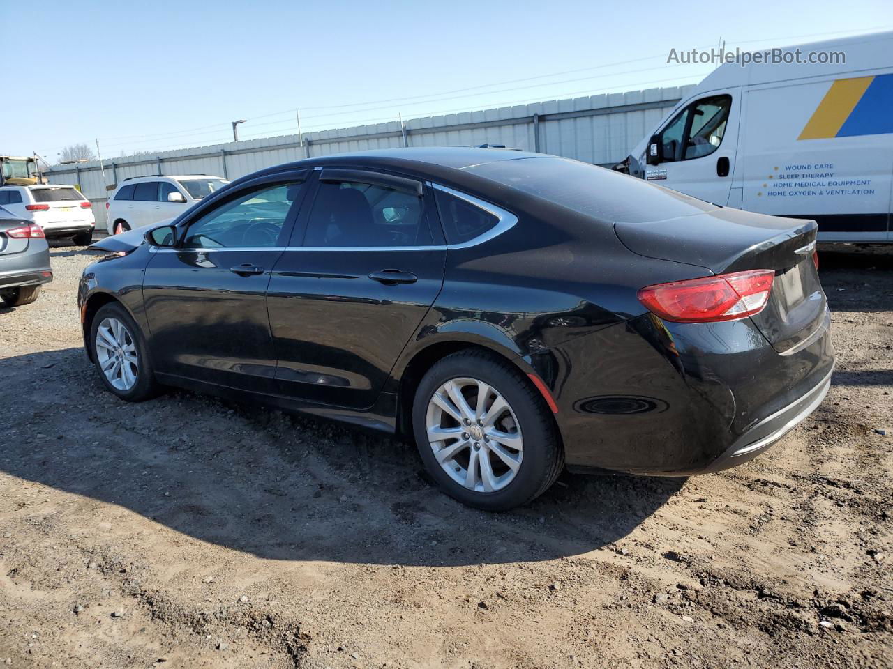 2016 Chrysler 200 Lx Черный vin: 1C3CCCFB2GN195762