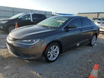 2016 Chrysler 200 Lx Gray vin: 1C3CCCFB3GN182793