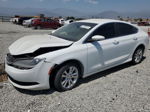 2016 Chrysler 200 Lx White vin: 1C3CCCFB3GN194815