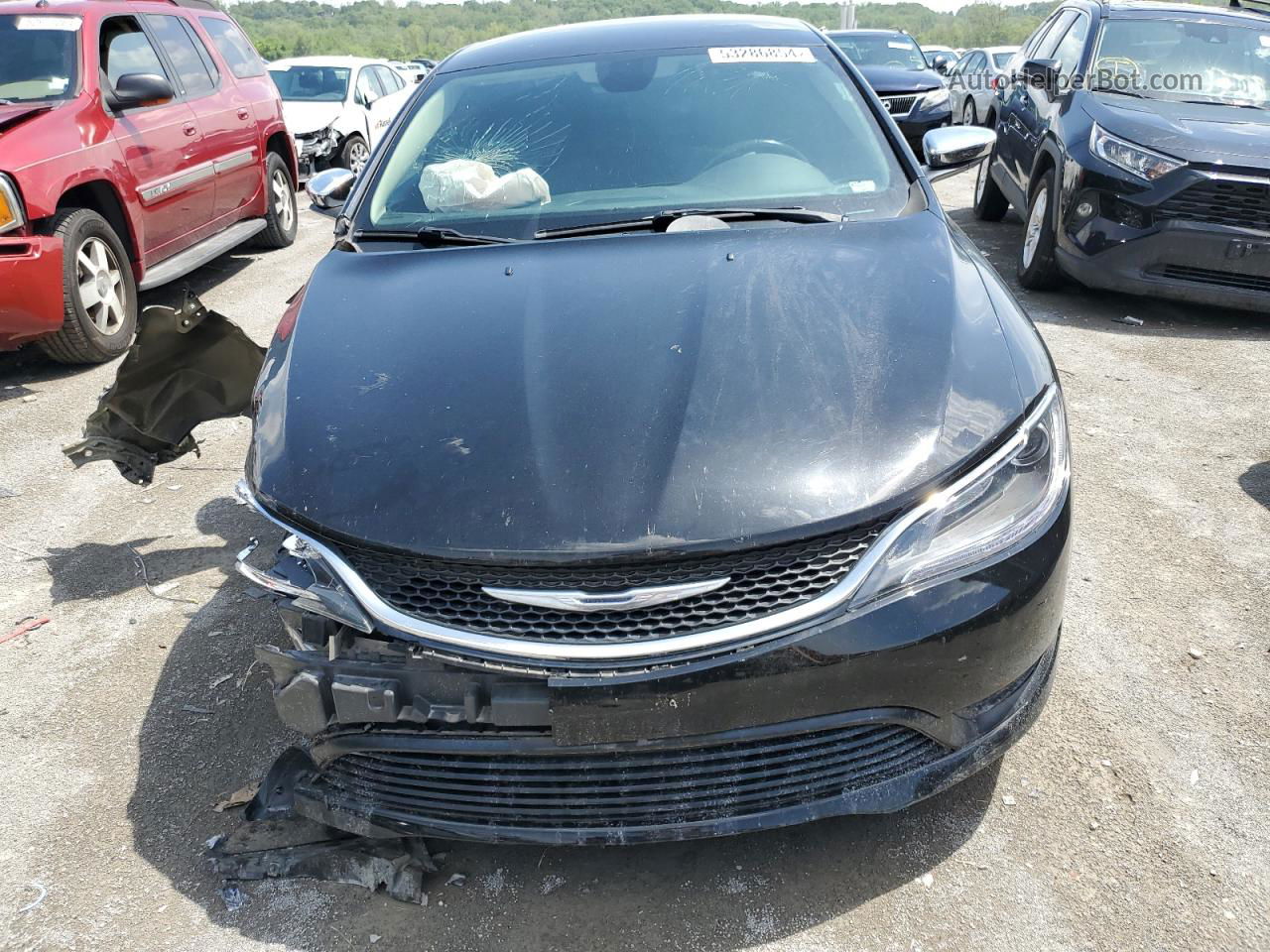 2016 Chrysler 200 Lx Черный vin: 1C3CCCFB3GN195494