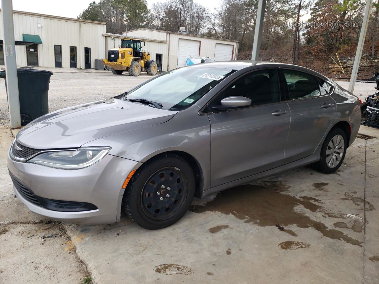 2015 Chrysler 200 Lx Gray vin: 1C3CCCFB4FN599998