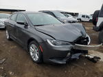 2017 Chrysler 200 Lx Gray vin: 1C3CCCFB4HN501071