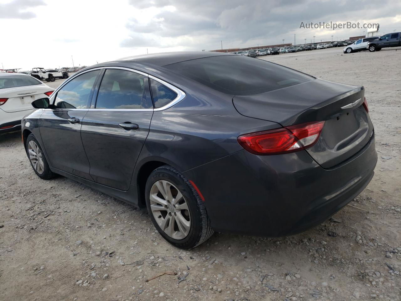 2017 Chrysler 200 Lx White vin: 1C3CCCFB4HN509011