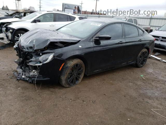 2017 Chrysler 200 Lx Black vin: 1C3CCCFB4HN509509