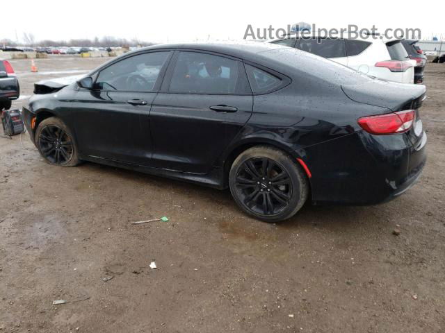 2017 Chrysler 200 Lx Black vin: 1C3CCCFB4HN509509