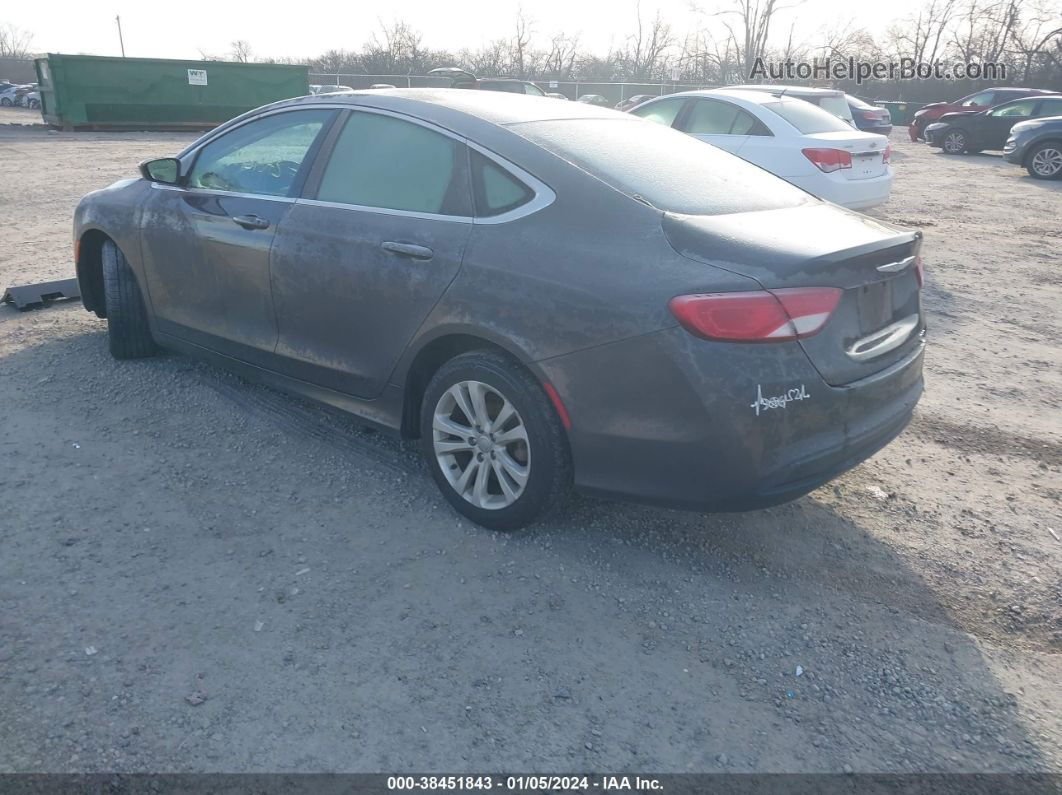 2017 Chrysler 200 Touring Черный vin: 1C3CCCFB4HN510997