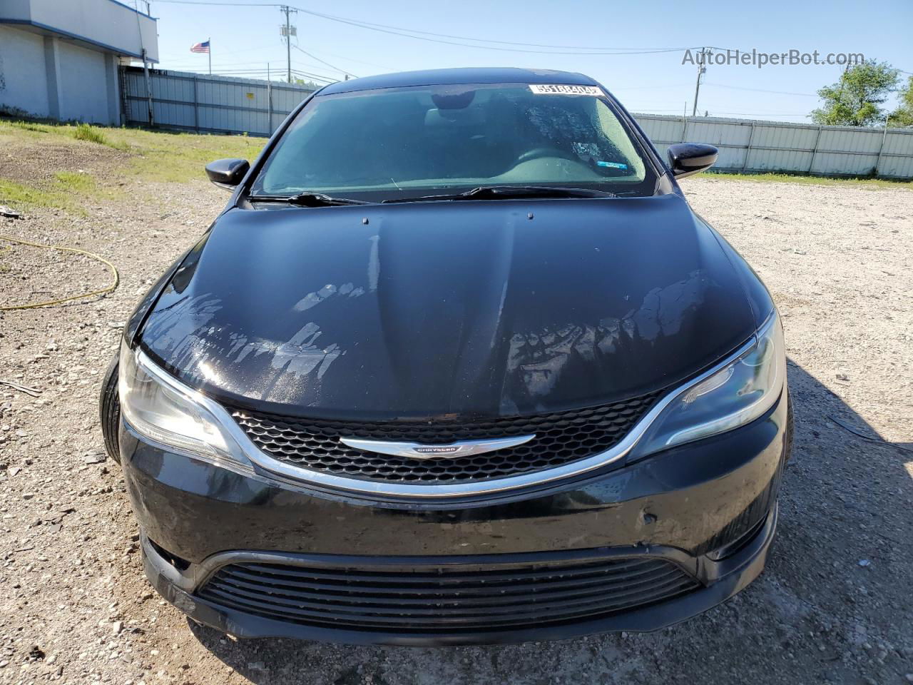 2016 Chrysler 200 Lx Black vin: 1C3CCCFB5GN185954