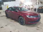 2017 Chrysler 200 Lx Burgundy vin: 1C3CCCFB5HN506697