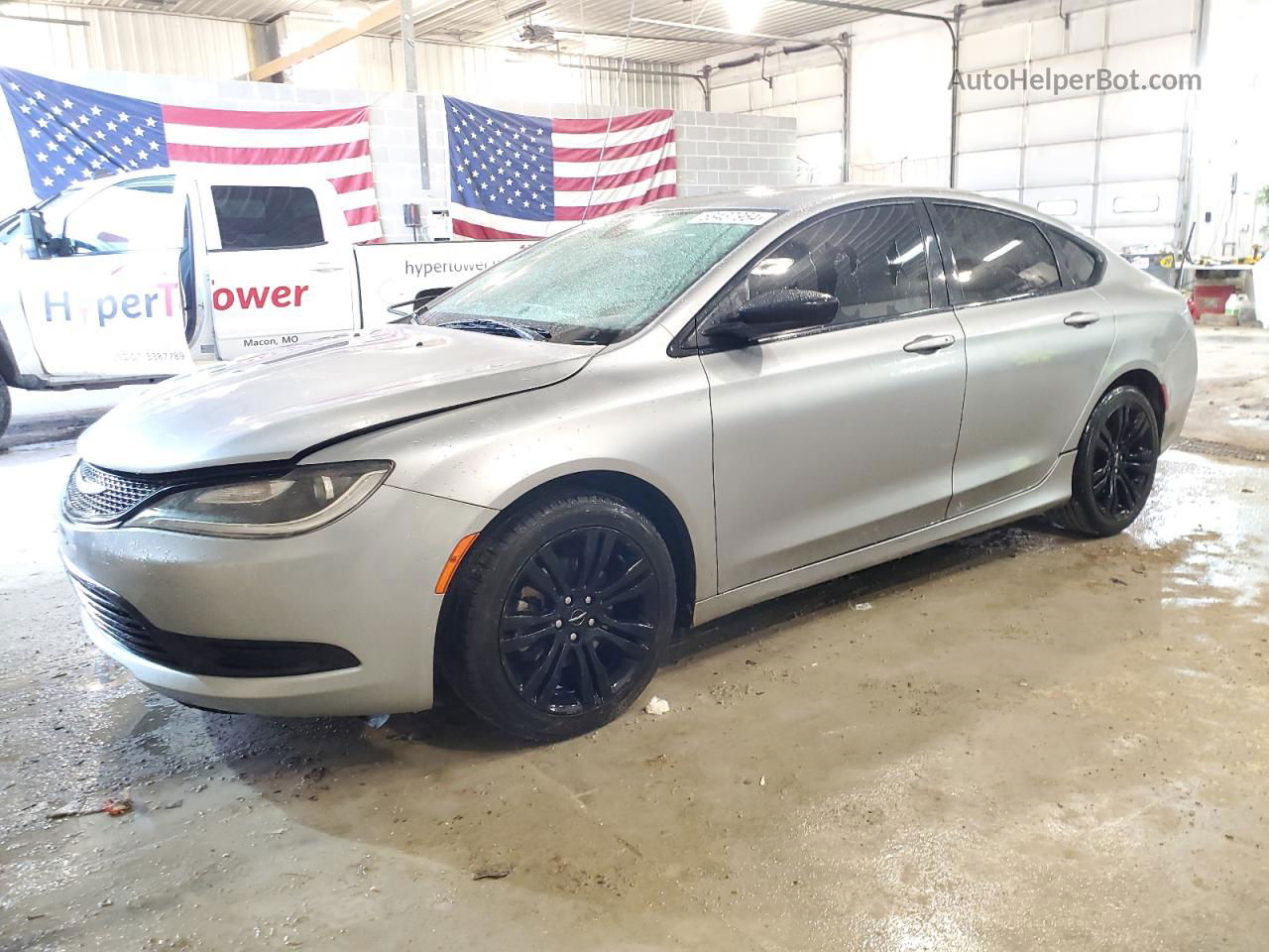 2017 Chrysler 200 Lx Gray vin: 1C3CCCFB5HN507851