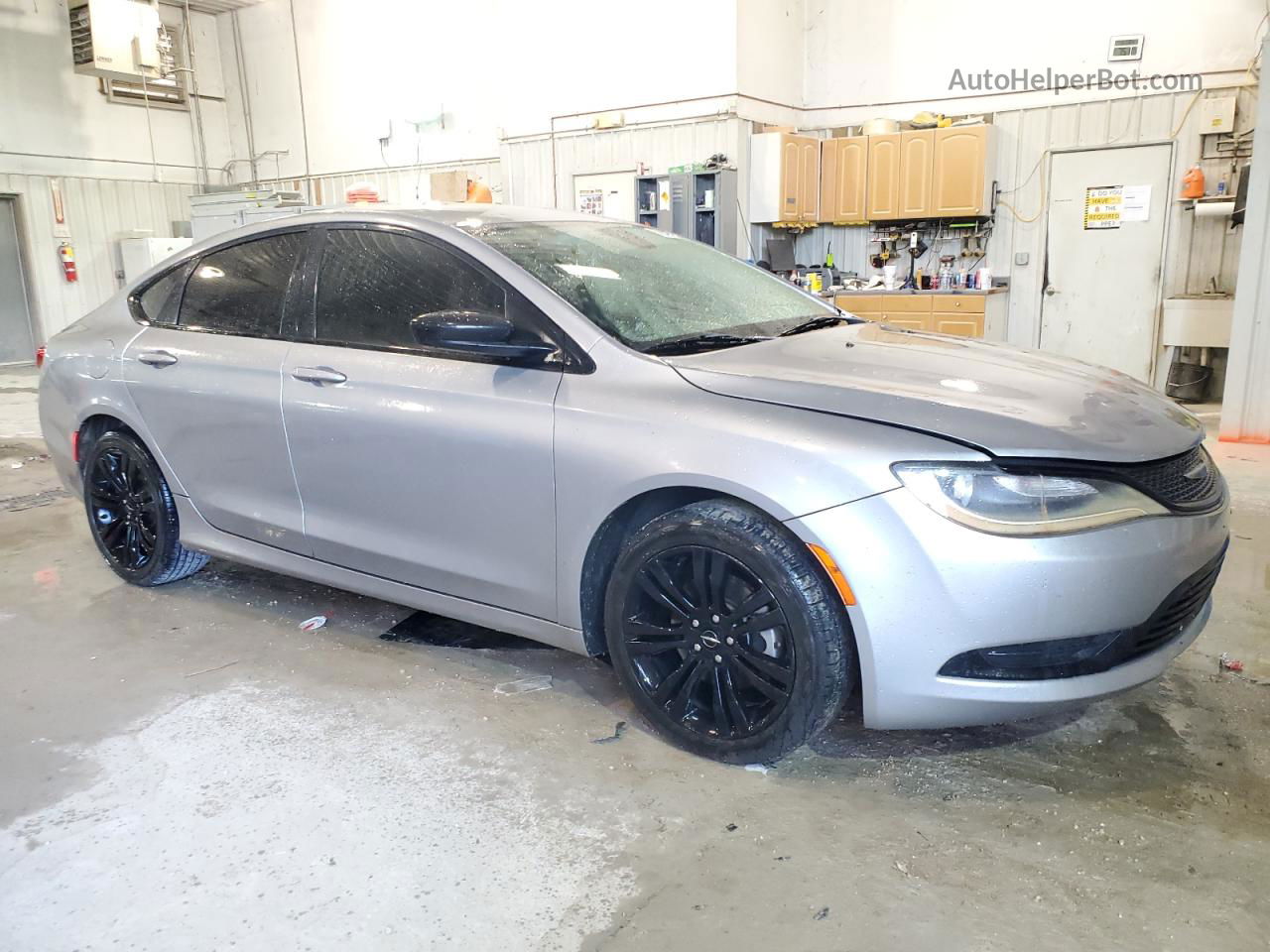 2017 Chrysler 200 Lx Gray vin: 1C3CCCFB5HN507851