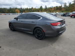 2015 Chrysler 200 Lx Gray vin: 1C3CCCFB6FN633343